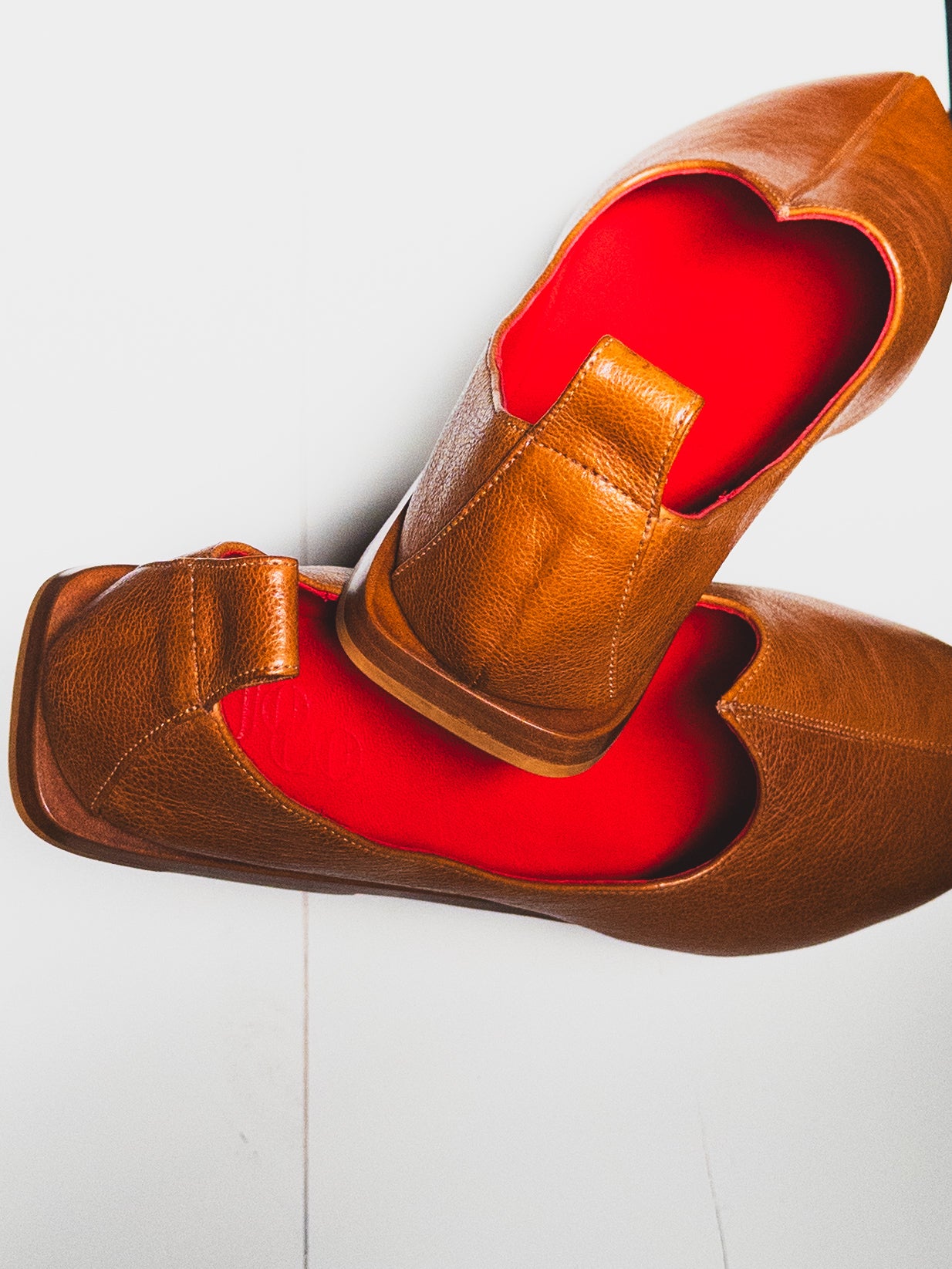 Modern designer handmade Italian Mojri's